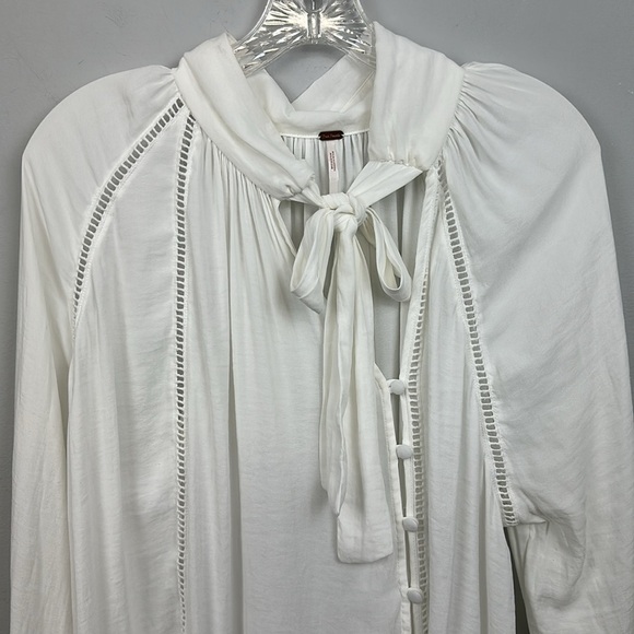 Free people Roam Wild Blouse Sz L - Picture 6 of 13
